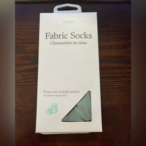 NEW Owlet Fabric Socks for steam sock baby monitor